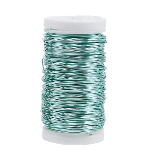 Filo Smaltato Deco Blu Ghiaccio Ø0.50mm 50m 100g