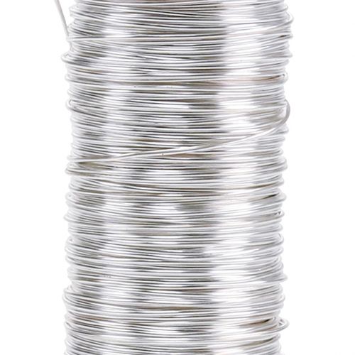 Prodotto Filo Smaltato Deco Argento Ø0.50mm 50m 100g