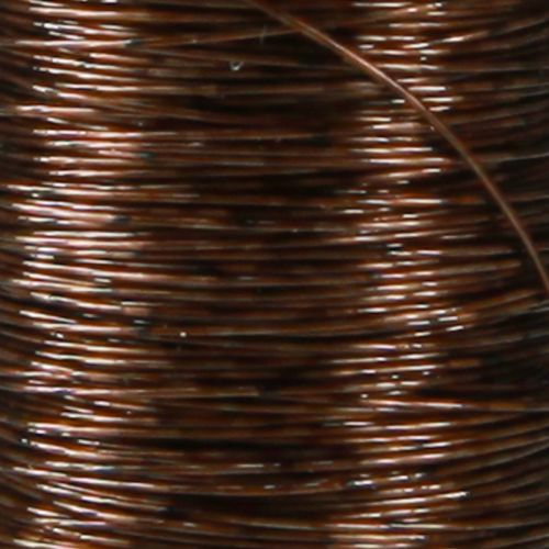 Prodotto Filo smaltato decorativo Ø0.30mm 30g/50m marrone