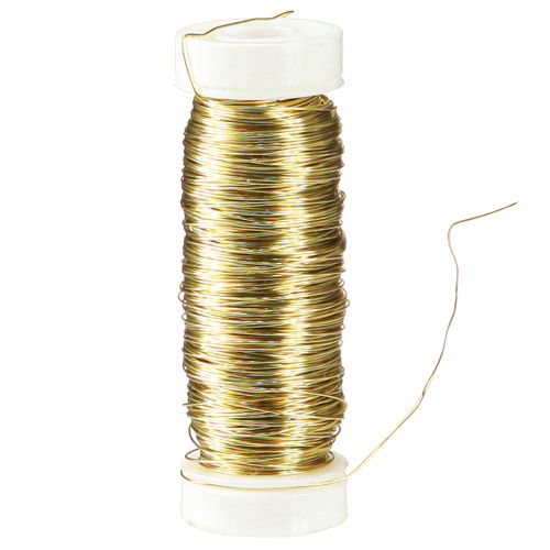 Prodotto Filo smaltato decorativo Ø0.30mm 30g/50m oro