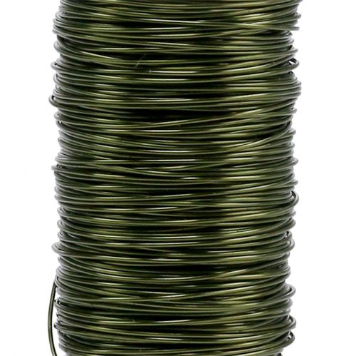 Prodotto Filo Smaltato Deco Verde Oliva Ø0.50mm 50m 100g