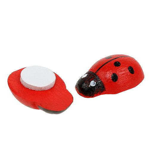 Prodotto Coccinelle decorative da incollare 1 cm rosse 360 pz