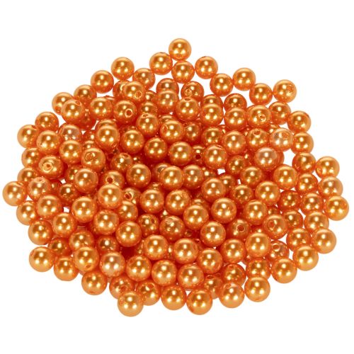 Perline decorative arancioni, 8 mm, 250 pezzi acquistare | Floristik24.it
