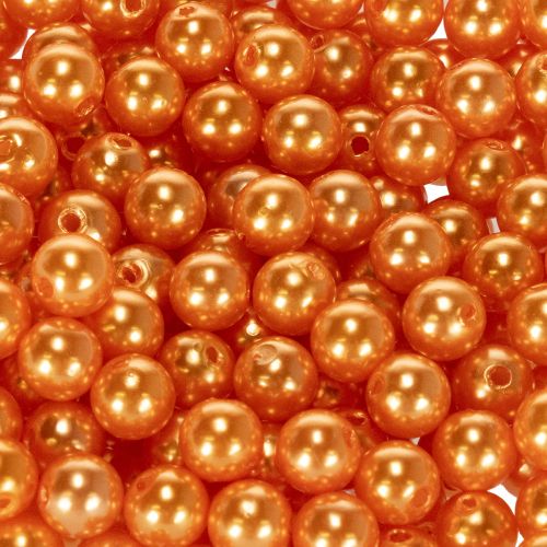 Perline decorative arancioni, 8 mm, 250 pezzi | Floristik24.it