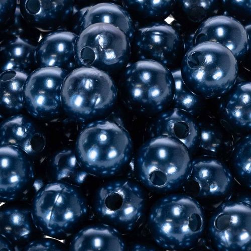 Perline decorative Ø10mm blu 115 pz | Floristik24.it