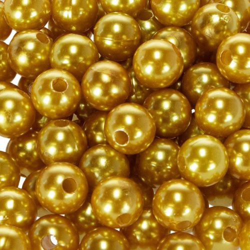 Perline decorative Ø10mm oro 115 pz | Floristik24.it