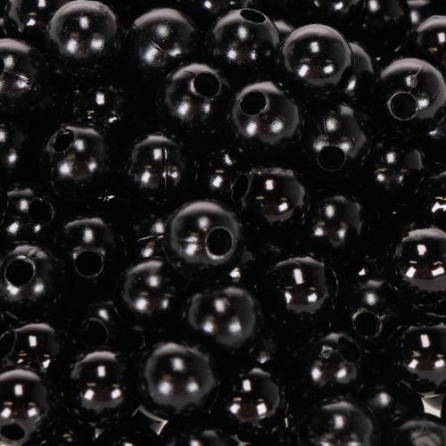 Perline decorative Ø8mm nere, 250 pezzi | Floristik24.it
