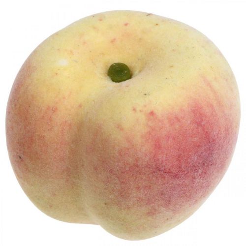 Floristik24 Frutta artificiale pesca decorativa Ø7,5 cm
