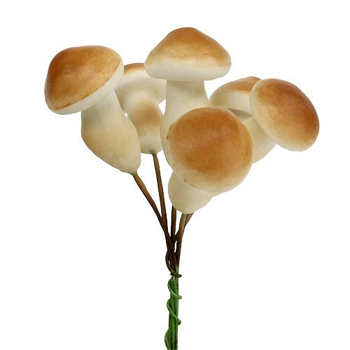 Prodotto Fungo decorativo su filo 3 cm - 5 cm 24 pz