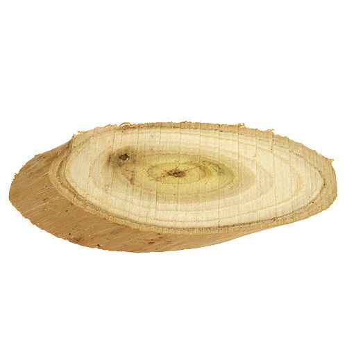 Floristik24 Dischi decorativi in legno ovali 9-12cm 500g