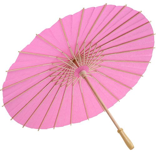 Floristik24 Paralume decorativo rosa Ø60cm H42cm