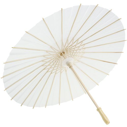 Floristik24 Paralume decorativo bianco Ø60cm H42cm