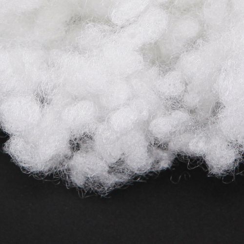 Prodotto Fiocchi di neve decorativi in cotone idrofilo bianco invernale 200 g