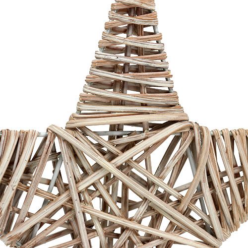 Floristik24 Stella decorativa per appendere 25 cm dalla vite 1pc