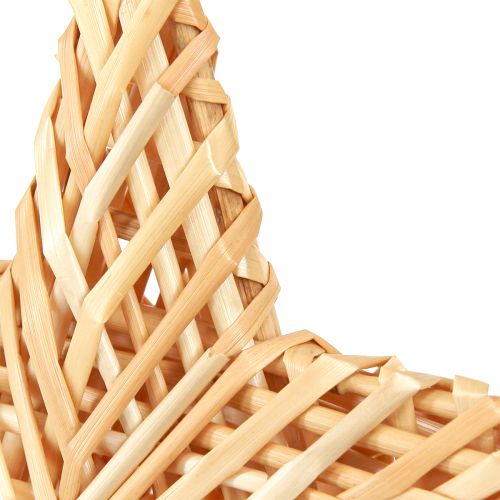 Prodotto Stelle decorative per appendere decorazioni per l&#39;albero di Natale in rattan da 19 cm, 3 pezzi