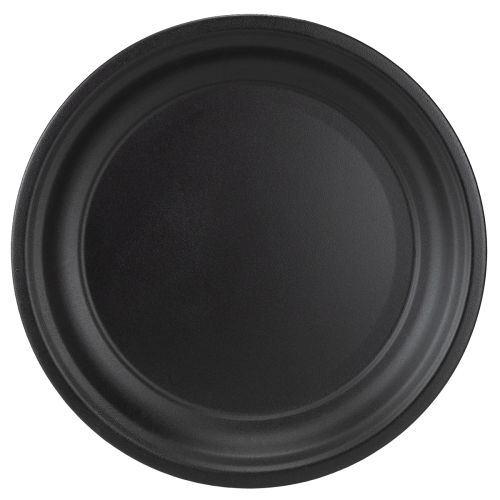 Prodotto Piatto decorativo in metallo, piatto decorativo antracite Ø26cm 2 pezzi