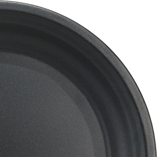 Prodotto Piatto decorativo ciotola in metallo piatto decorativo antracite Ø26cm 5 pezzi