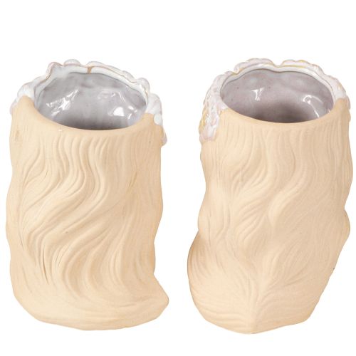 Prodotto Vaso decorativo in ceramica fioriera ragazza Ø7,5cm H16cm 2pz