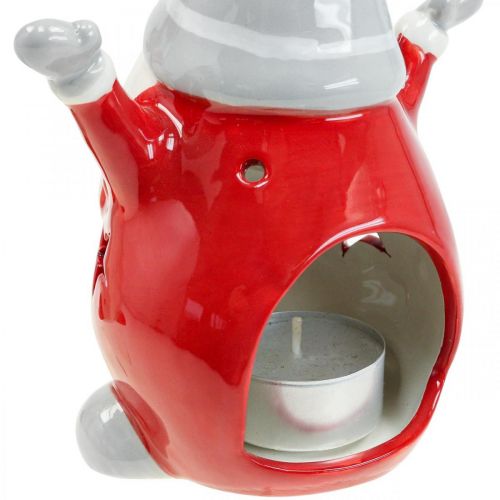 Prodotto Deco Gnomo Portacandele Natale H18cm 2pz