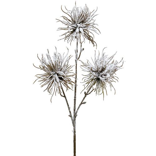 Ramo decorativo con neve 45 cm 3 pezzi | Floristik24.it