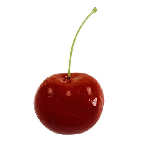 Floristik24 Deko-ciliegie rosso scuro 3cm 12 pezzi