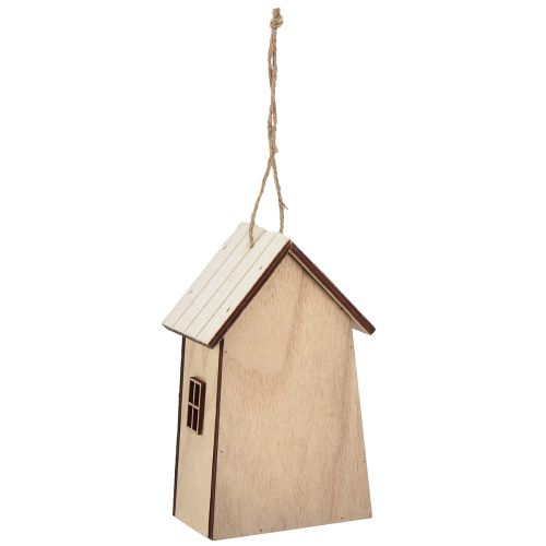 Prodotto Decorazione per casetta per uccelli da appendere bianco naturale 14,5 cm 2 pz