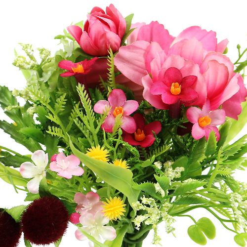 Floristik24 Deco Bouquet Pink 20cm