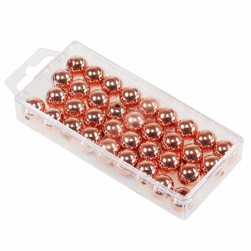 Prodotto Perline decorative rame metallizzato 14mm 35 pz