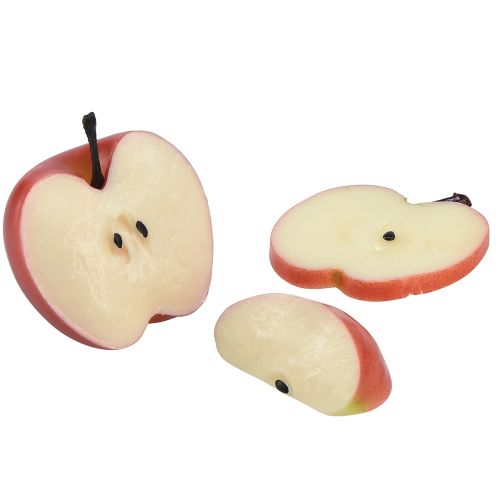 Prodotto Mele decorative frutta artificiale in pezzi 6-7 cm 10 pezzi