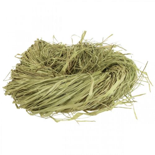 Prodotto Rafia decorativa per la lavorazione della rafia naturale con rafia lime 200 g