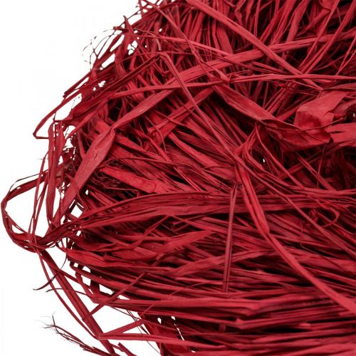 Prodotto Rafia decorativa per realizzare rafia naturale rafia rossa 200 g