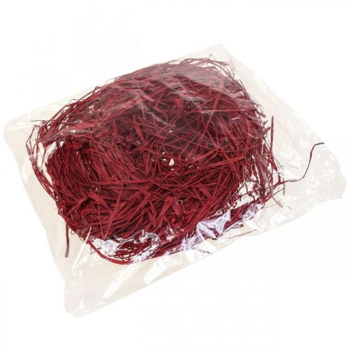 Prodotto Rafia decorativa per realizzare rafia naturale rafia rossa 200 g