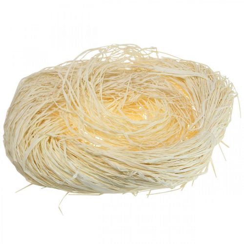 Floristik24 Rafia decorativa per artigianato Rafia rafia rafia naturale sbiancata 200 g