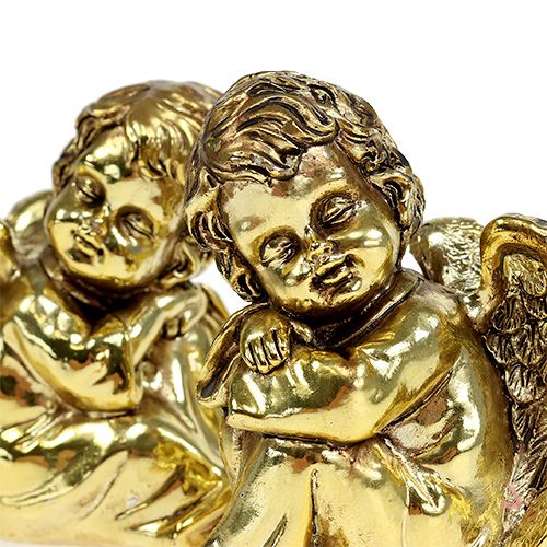Prodotto Angelo decorativo seduto oro, lucido 9cm 4 pezzi