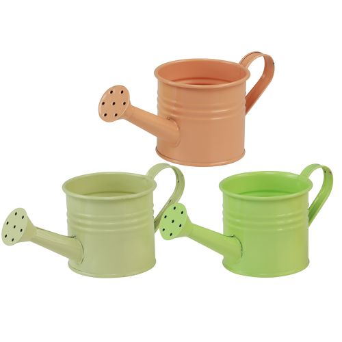 Prodotto Fioriera decorativa per annaffiatoio in metallo colorato 16,5x7 cm 8 pz