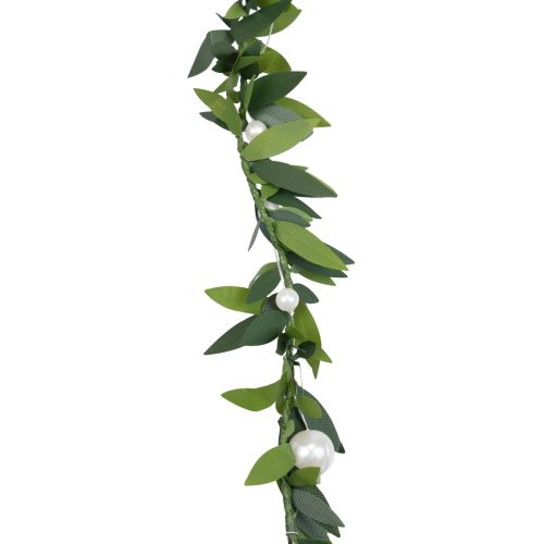 Floristik24 Ghirlanda decorativa ghirlanda di piante in legno di bosso artificiale 150 cm