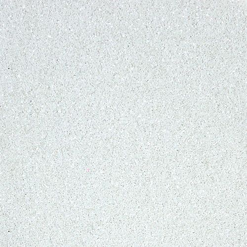 Floristik24 Glitter decorativo bianco 115g