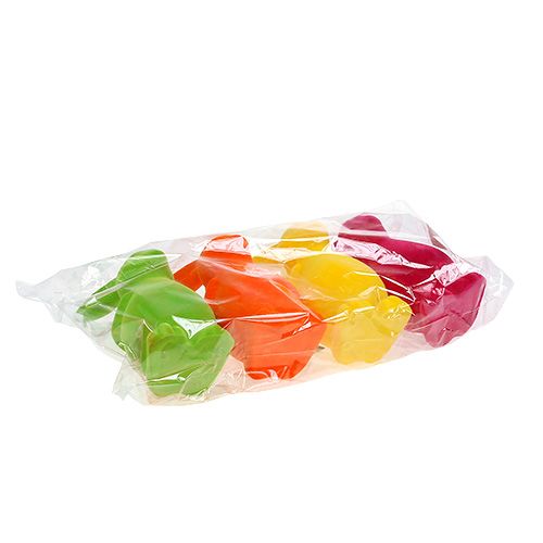 Floristik24 Coniglietto decorativo in diversi colori 23cm 4 pezzi