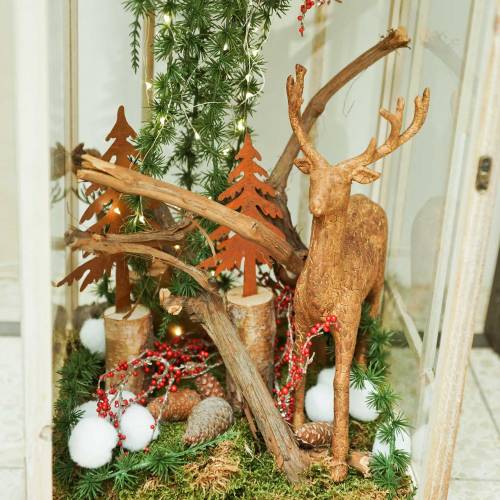 Floristik24 Corteccia di cervo decorativo H32cm