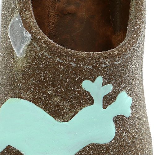 Prodotto Pantofole decorative 9,5 cm marrone 6 pezzi