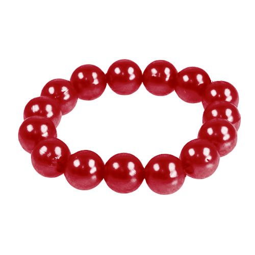 Floristik24 Perline decorative rosse Ø8mm 250 pz