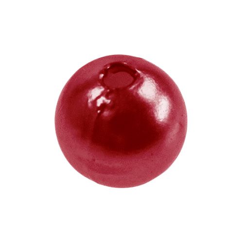 Prodotto Perline decorative rosse Ø8mm 250 pz