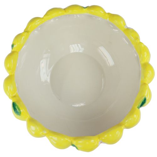 Prodotto Ciotola decorativa portafrutta al limone in ceramica Ø30cm