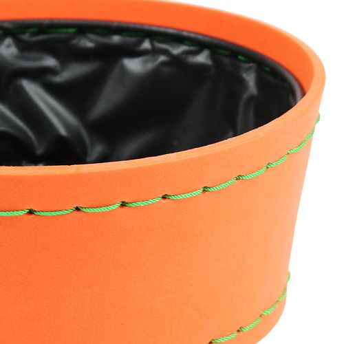 Floristik24 Ciotola decorativa arancione Ø20cm H9cm, 1pce