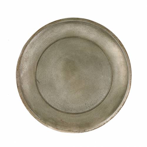 Floristik24 Piatto decorativo legno champagne Ø32cm