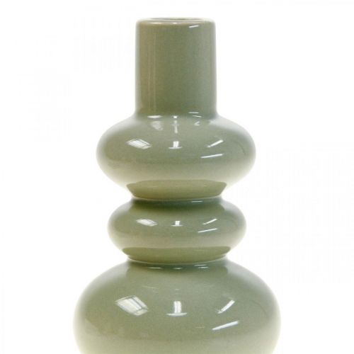 Floristik24 Vasi decorativi, set di vasi in ceramica sferici H13,5 cm Ø7,5 cm 3 pezzi