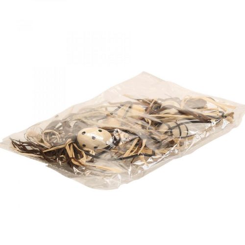 Prodotto Uccelli decorativi da appendere nero/naturale/ruggine 8,5×7,5 cm 6 pz