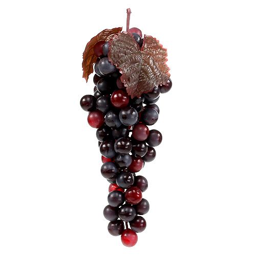 Floristik24 Uva deco rosso scuro 22 cm