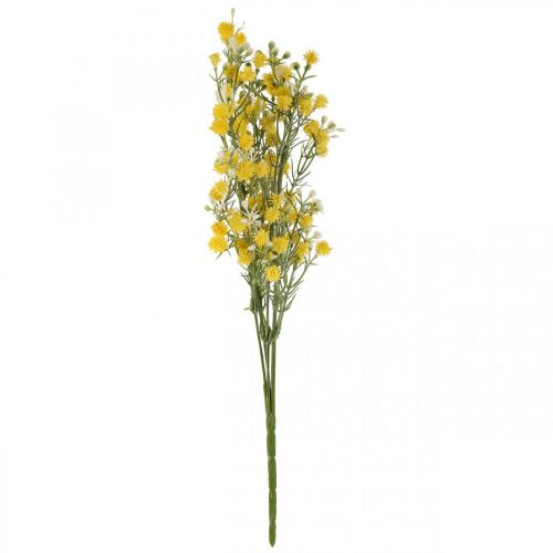 Floristik24 Rami decorativi bouquet di mimosa artificiale argento acacia H35cm
