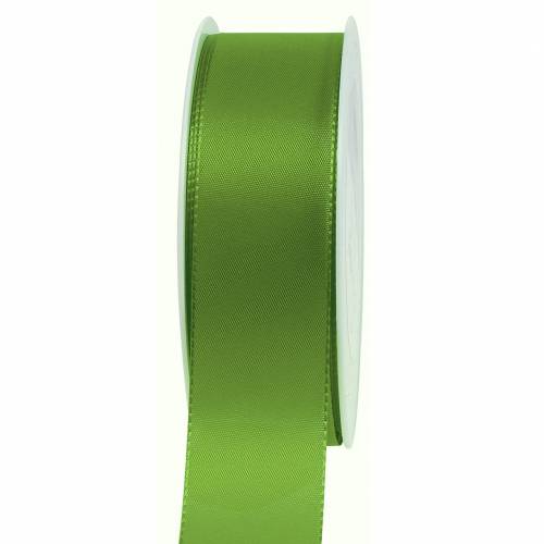 Floristik24 Nastro regalo e decorazione verde 40mm 50m